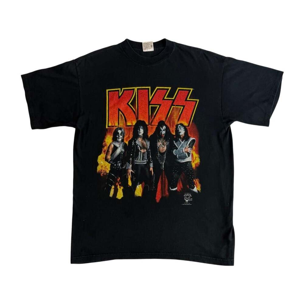 Vintage Kiss Alive Worldwide Shirt 96' 97' Tour...